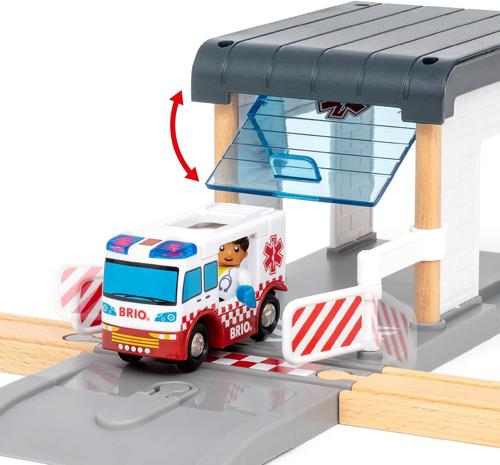 BRIO - Rescue Team Train Set 44 Pieces