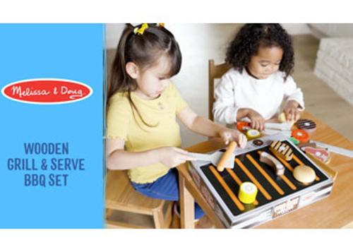 Melissa & Doug - Grill Serve BBQ Set