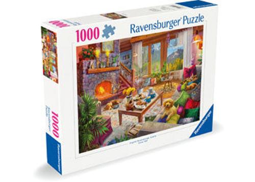 Ravensburger - Cozy Cabin 1000 Pieces