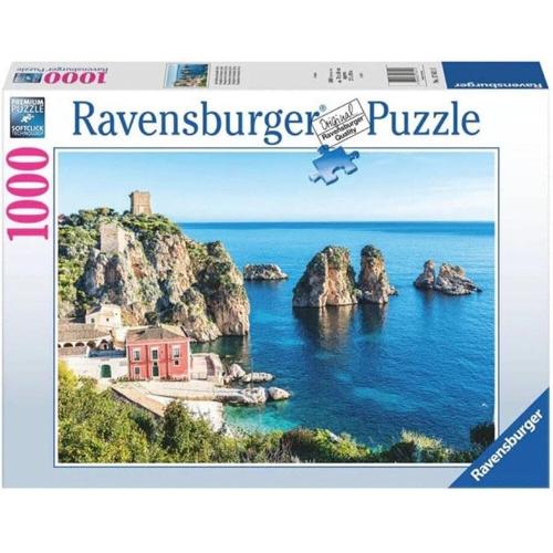 Ravensburger - Sea Stacks Of Scopello Sicily Puzzle 1000 Pieces