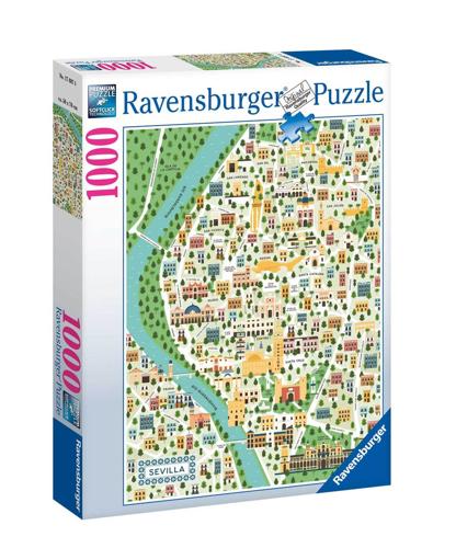 Ravensburger - Map Of Seville Puzzle 1000 Pieces