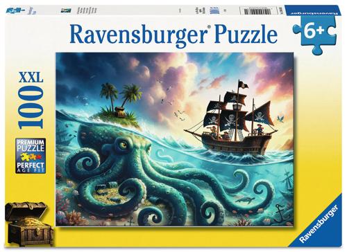 Ravensburger - Octopus Treasure 100 pieces