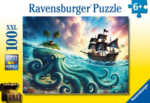 Ravensburger - Octopus Treasure 100 pieces