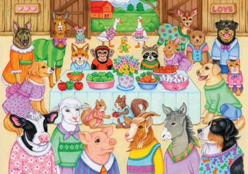 Ravensburger - Barn Party 35 pieces