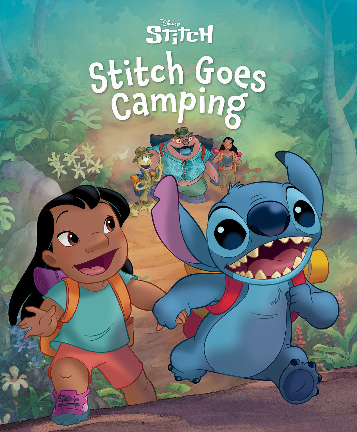 Stitch Goes Camping: Deluxe Storybook - Disney