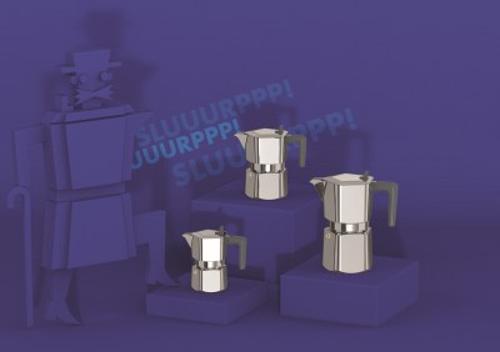 Pezzetti Pentaexpress 6 Cup Aluminium Coffee Maker