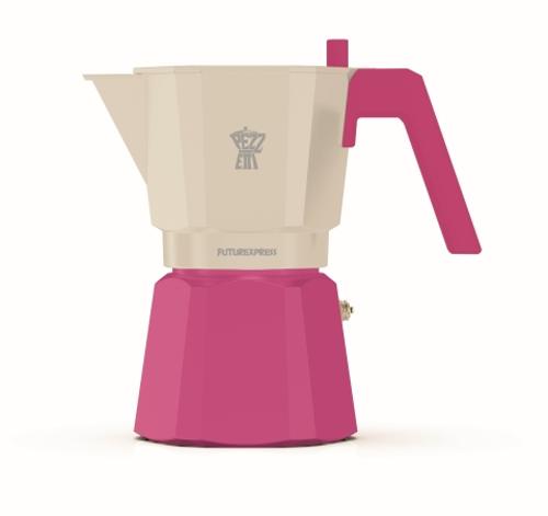 Pezzetti Futurexpress 6 Cup Aluminium Coffee Maker Rising Dawn