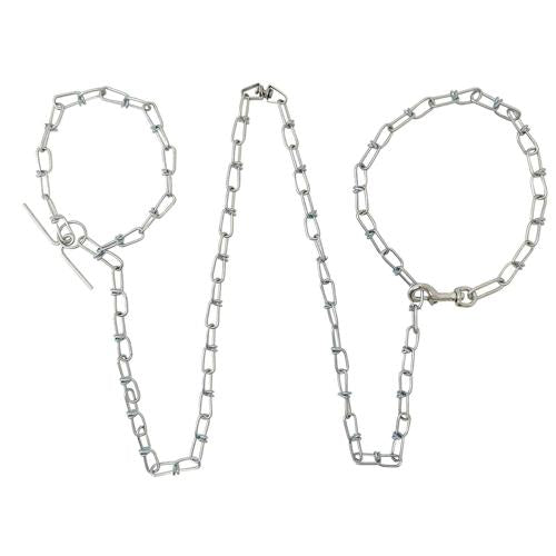Taurus Knotted Tie Out Chain 3.2mm X 2.3M + Snap & Tee