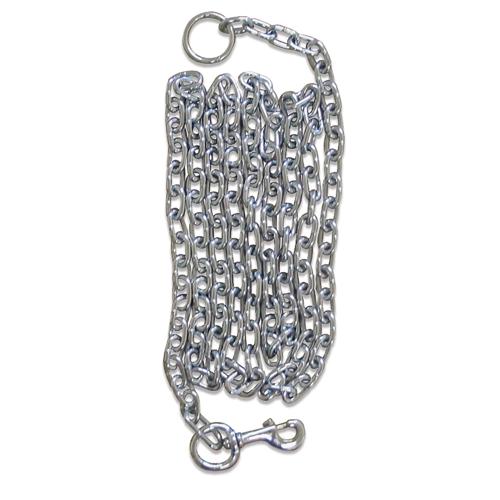 Taurus Regular Link Dog Chain 4mm X 2.45M + Snap & Ring