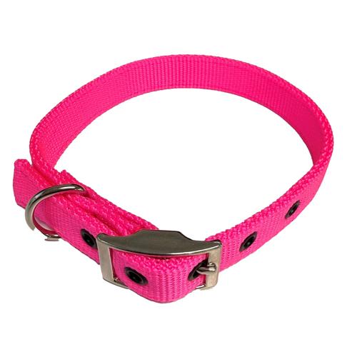 Taurus Nylon Heavy Duty Collar 19mm X 485mm Hot Pink