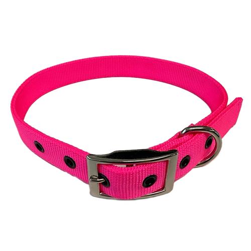 Taurus Nylon Heavy Duty Collar 25mm X 660mm Hot Pink