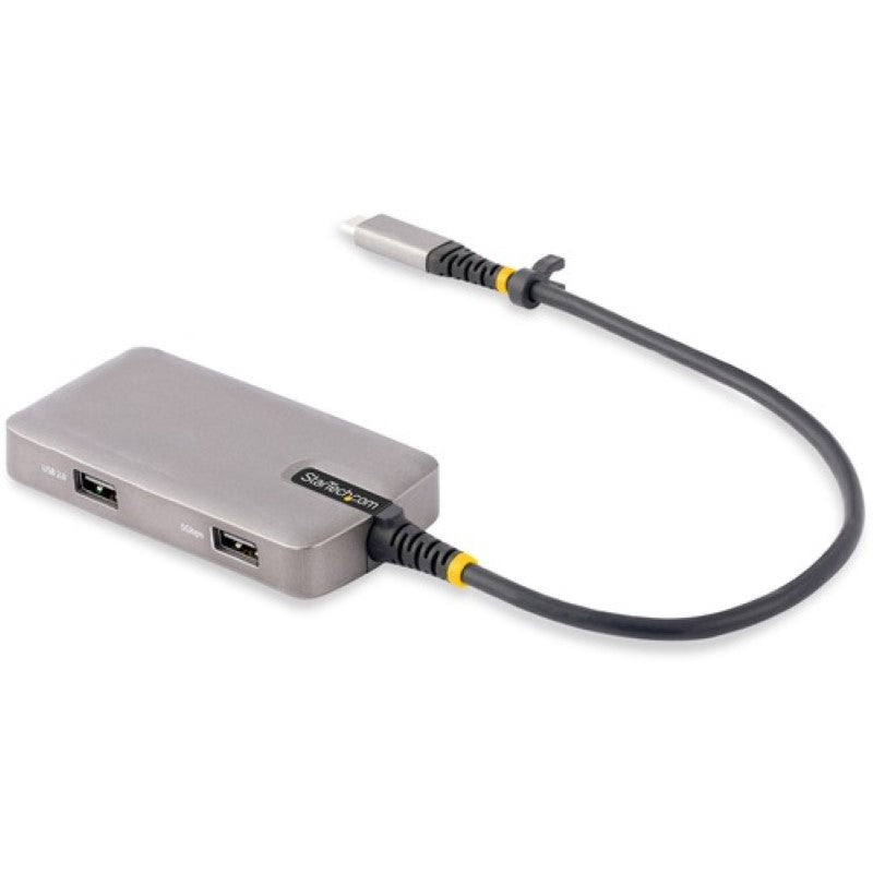 StarTech USB-C Multiport Adapter with 4K HDMI, 3 USB ports, and 100W Power Delivery for enhanced connectivity.