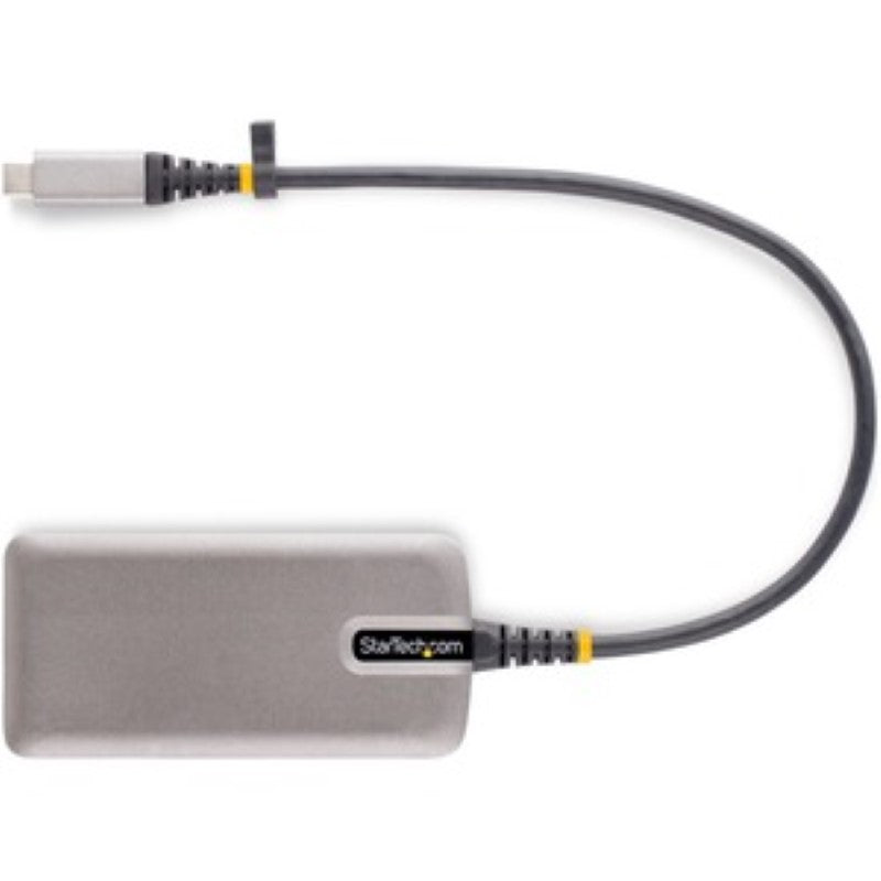 StarTech USB-C Multiport Adapter with 4K HDMI, USB hub, and 100W Power Delivery for enhanced connectivity.
