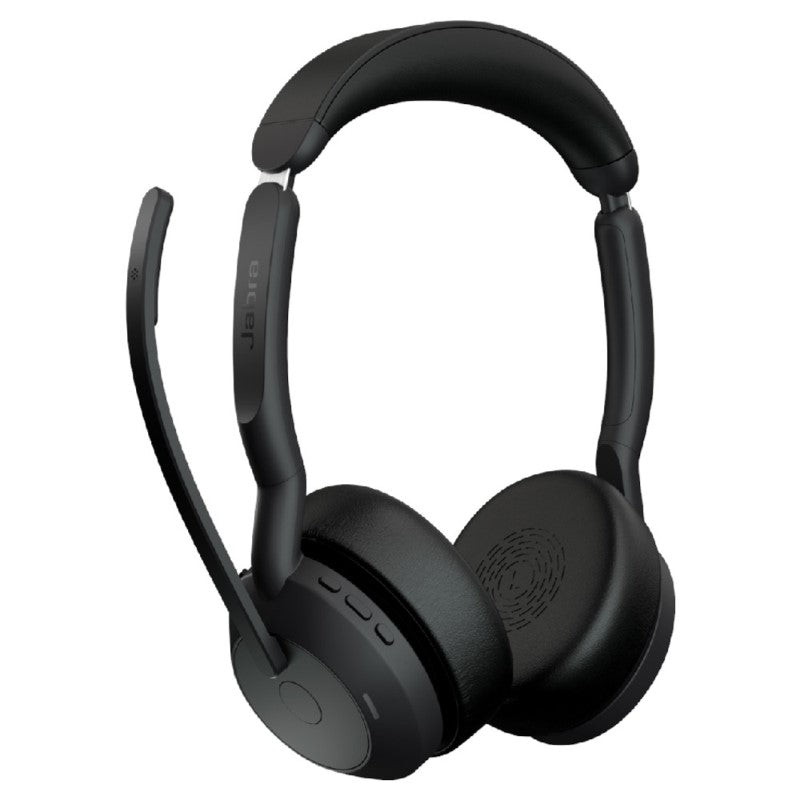 Jabra EVOLVE2 55 UC Stereo Wireless Headset - Noise Canceling, USB-A & Bluetooth Connectivity