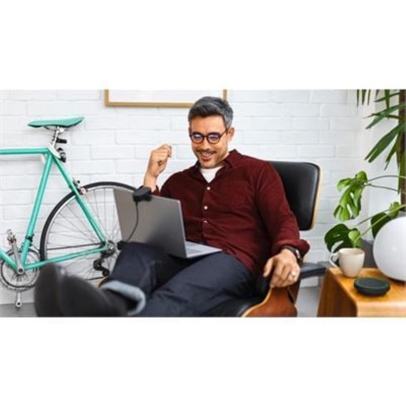 Jabra SPEAK2 55 MS USB Speakerphone - Premium Microphone with Noise Cancelling, Dark Grey