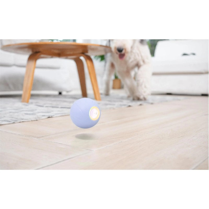 Cheerble Wicked Ball PE - Interactive Smart Dog Toy for Medium & Large Breeds - Purple