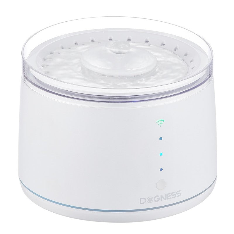 Smart Pet Water Dispenser - Dogness D07 1.8L Fountain with Mobile App & Filtration System