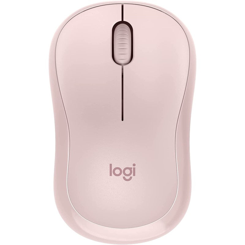 Logitech M240 Silent Bluetooth Mouse - Wireless Optical Precision - Ergonomic Rose Design