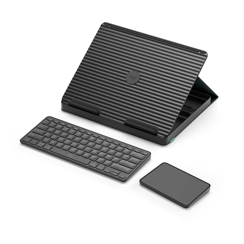 Logitech Casa Classic Chic Pop Up Desk - Ergonomic Touchpad with Gesture Controls