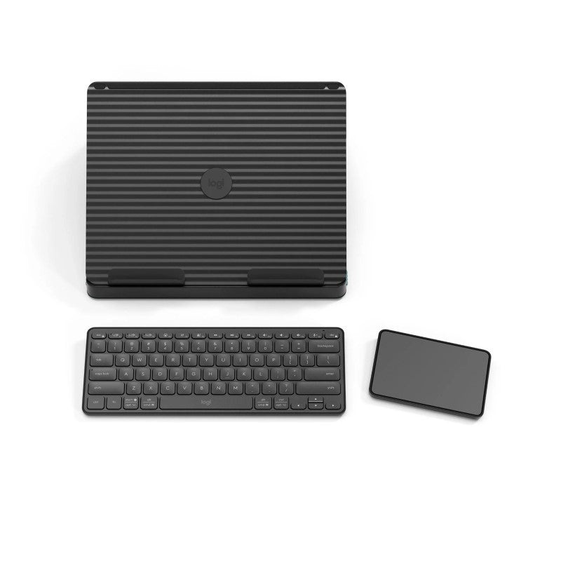 Logitech Casa Classic Chic Pop Up Desk - Ergonomic Touchpad with Gesture Controls