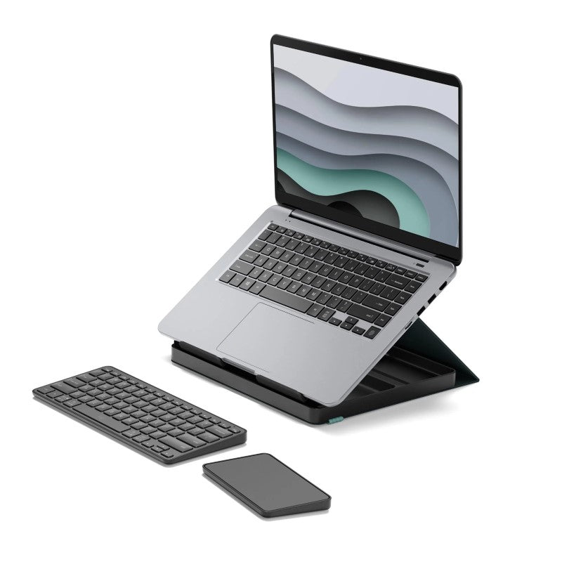 Logitech Casa Classic Chic Pop Up Desk - Ergonomic Touchpad with Gesture Controls