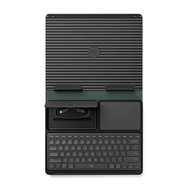 Logitech Casa Classic Chic Pop Up Desk - Ergonomic Touchpad with Gesture Controls
