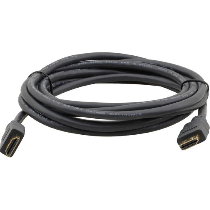 Kramer HDMI Cable with Ethernet - 1.83 m HDMI A/V Cable for Audio/Video