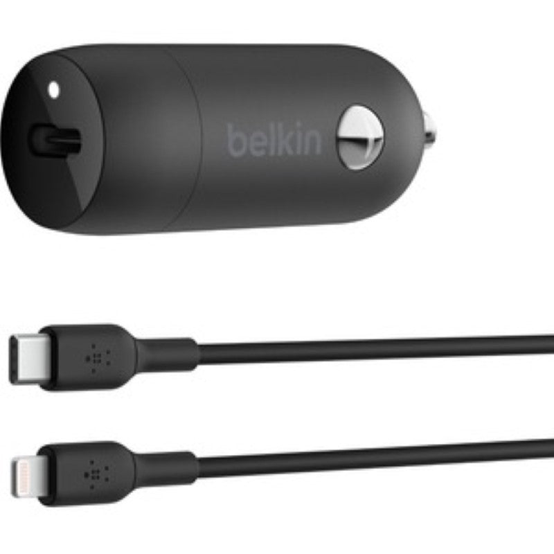 Fast Charging Car Charger - Belkin BOOSTCHARGE 30W USB-C PD3.0 for iPhone, Samsung, Tablets