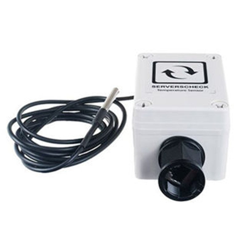 Stainless steel temperature probe for precise monitoring in harsh environments, with IP65 rating and wide temperature range.