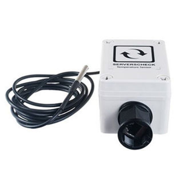 Stainless steel temperature probe for precise monitoring in harsh environments, with IP65 rating and wide temperature range.