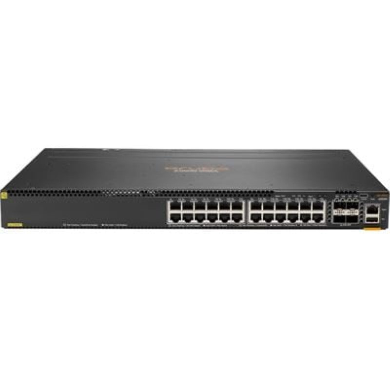 HPE Aruba 6300M Switch: 24-Port 1GbE Class 4 PoE, 4-Port SFP56 for Enterprise Networking
