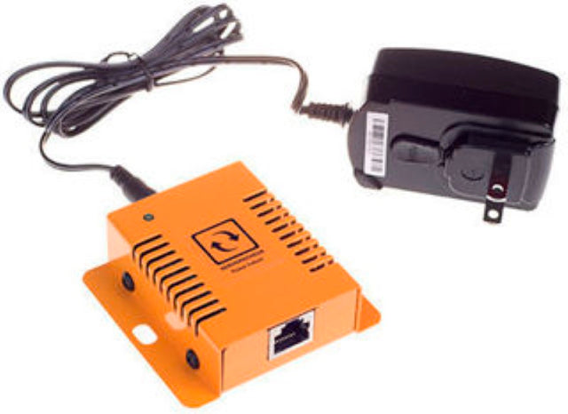 ServersCheck DC Power Failure Sensor Probe for reliable indoor monitoring of power outages in critical infrastructure.