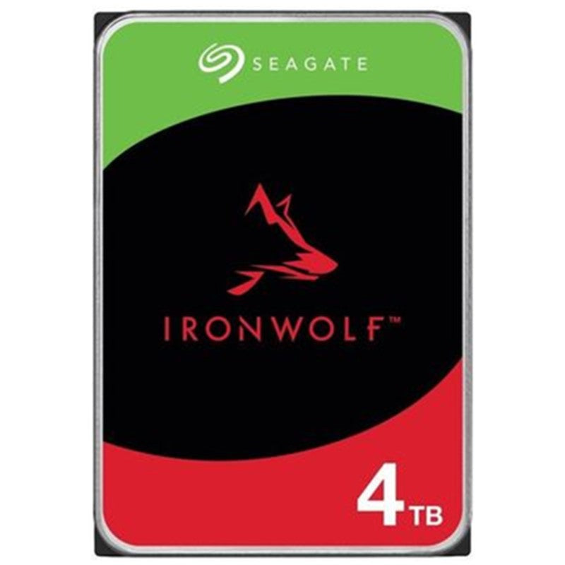 4TB Seagate IronWolf ST4000VN006 Internal Hard Drive - 3.5" SATA/600 for NAS & RAID Systems