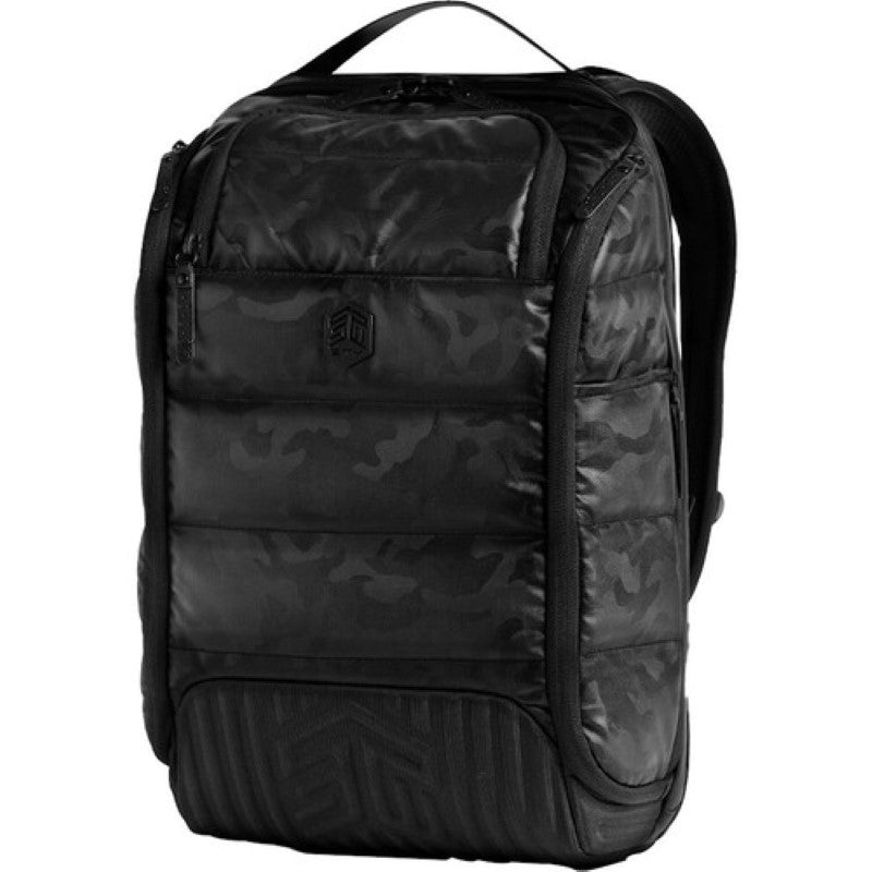 DUX 16L Black Camo Backpack for 15" Notebooks - Durable, Waterproof, Stylish Tech Carrier