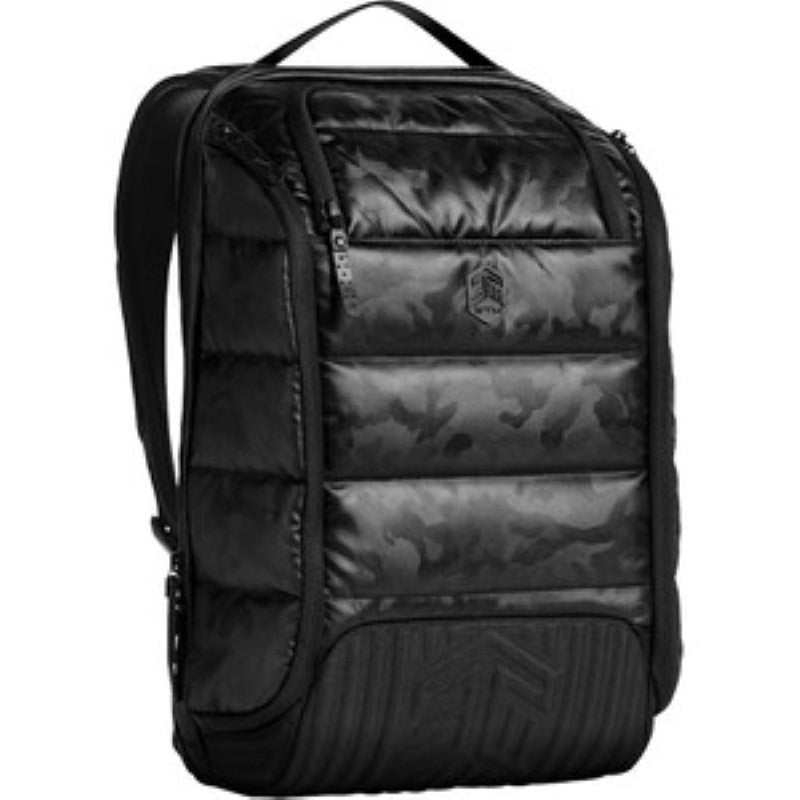 DUX 16L Black Camo Backpack for 15" Notebooks - Durable, Waterproof, Stylish Tech Carrier