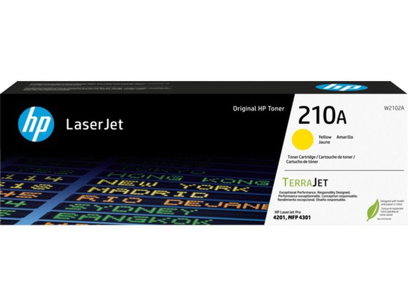 HP 210A Yellow Toner Cartridge - Original Laser Toner for HP Color LaserJet Pro Series