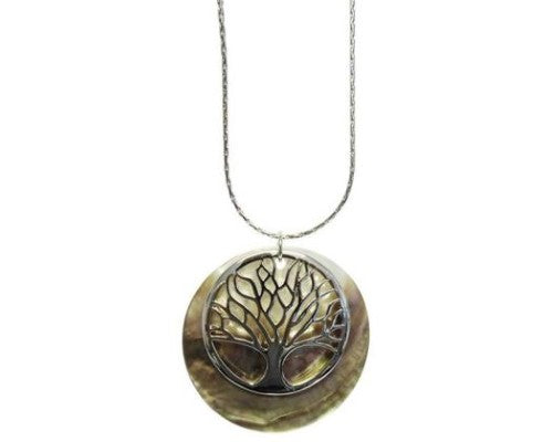 Necklace - Jax Tree Of Life Paua
