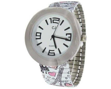 Elegant Paris Expand Watch featuring a 40mm face, expandable strap, and reliable Seiko Movement for precision timekeeping.