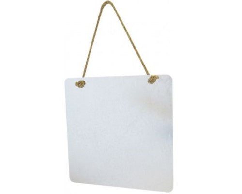 Modern magnet display hanger on knotted twine, perfect for showcasing art and photos in any space.