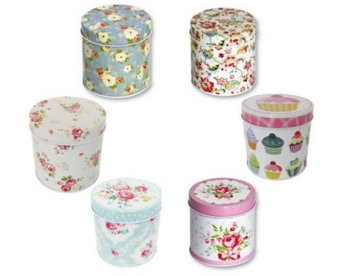 Round Tins Set of 3