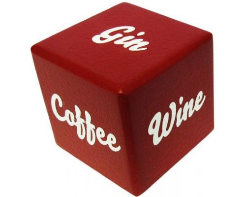 Colorful 5 cm Wine Dice featuring various drink options to enhance gatherings and drinking games.
