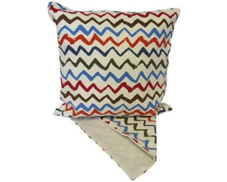 Cushion Cover Colour Wave in vibrant colors, made from thick fabric, perfect for adding style and comfort to any room.