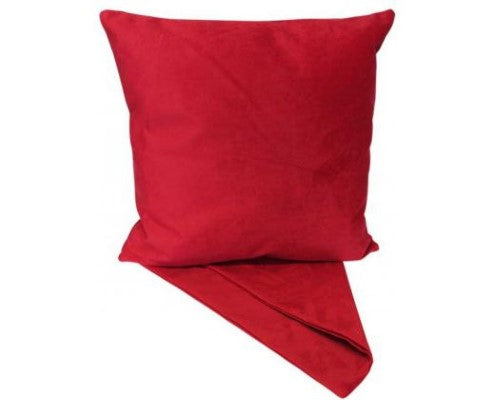 Luxury Velvet Rose Cushion Cover, 44cm x 44cm, elegant thick fabric with easy zip for washing, perfect for decor enhancement.