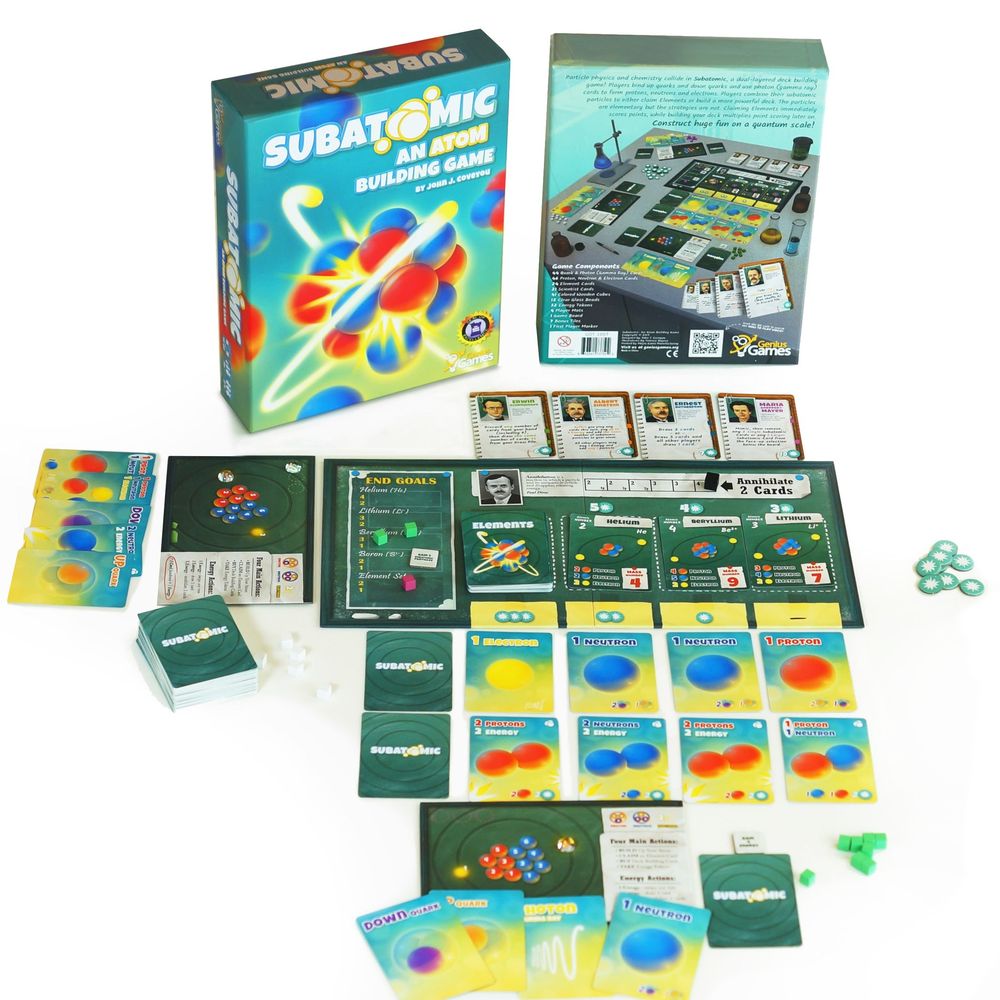 Subatomic: An Atom Building Game - 2nd Edition