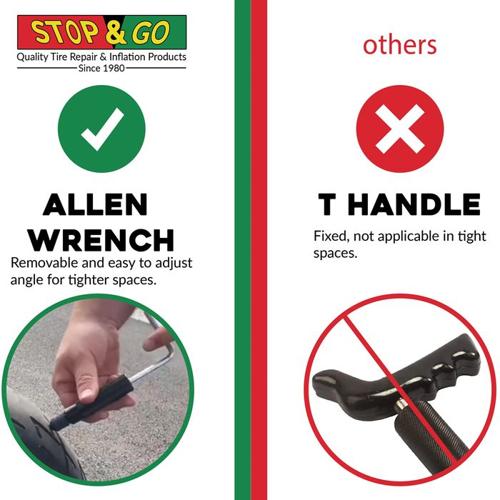 STOP & GO TYRE PLUGGER ULTIMATE KIT WITH COMPRESSOR (6000)