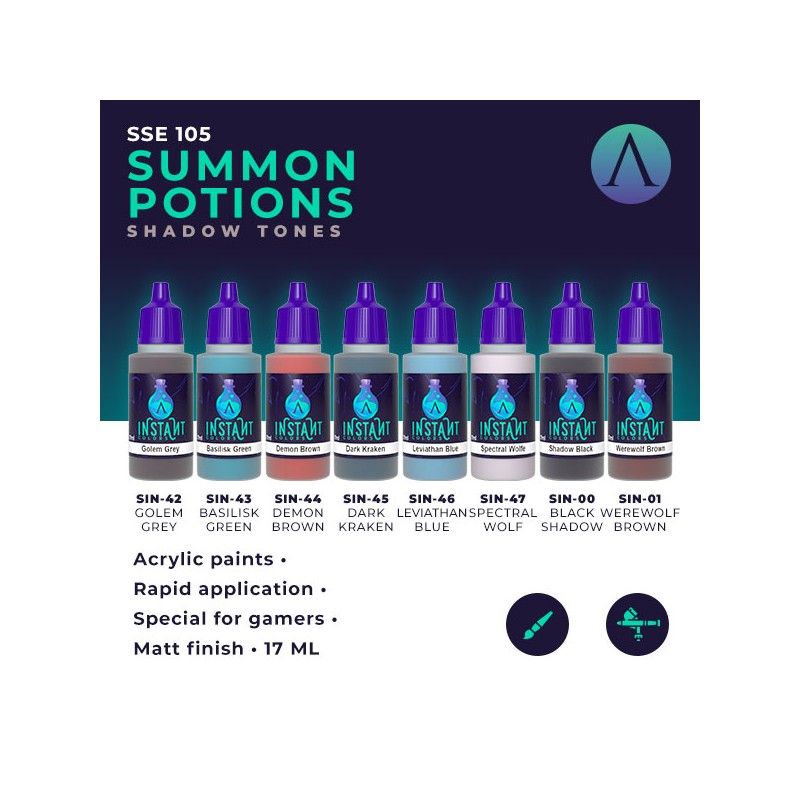Scale 75 - Instant Colors - Summon Potions Paint Set