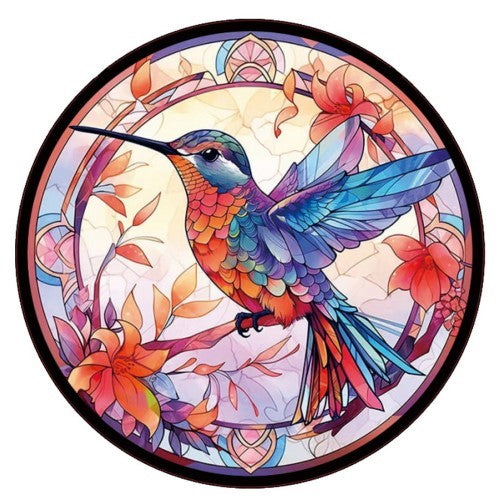 Suncatcher Hummingbird SETOF 2 MEDIUM