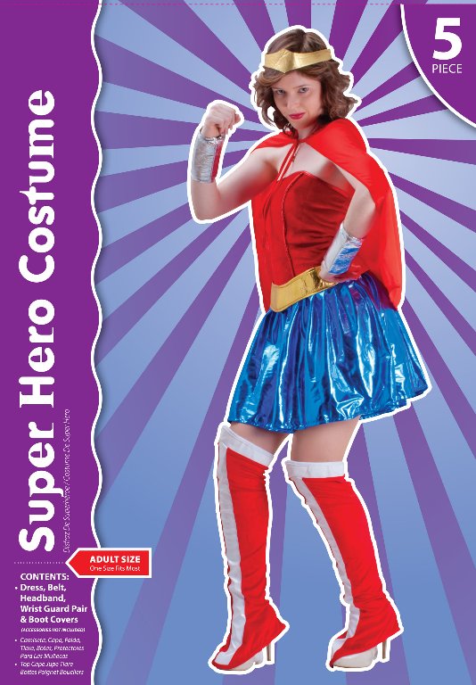 Superhero Costume - Womans
