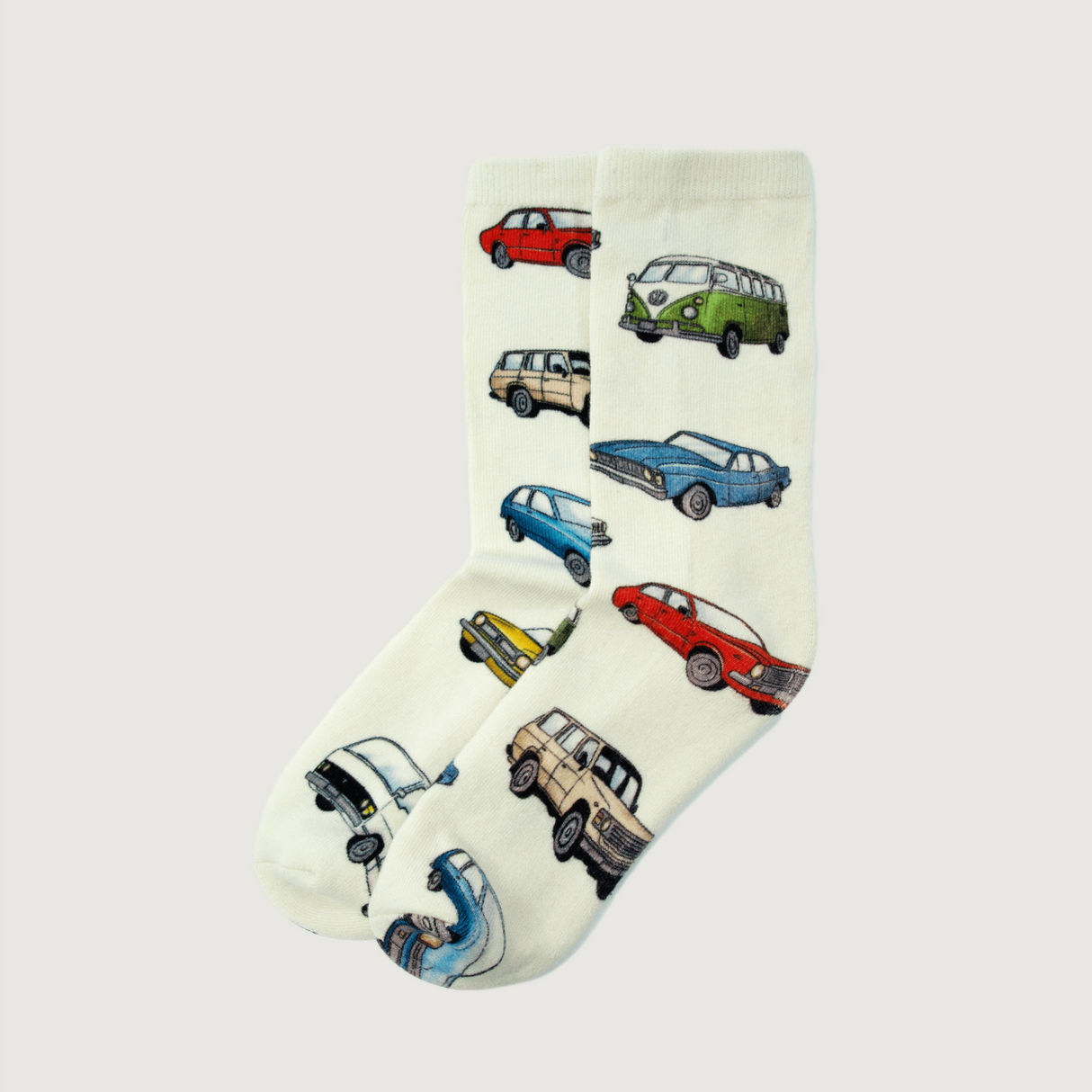 Moana Road - Vintage Car Socks - NZ Vintage Car Club (Size 7-11) - Pack of 6