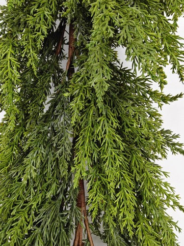 Artificial Cypress Garland - Real Touch - 6ft